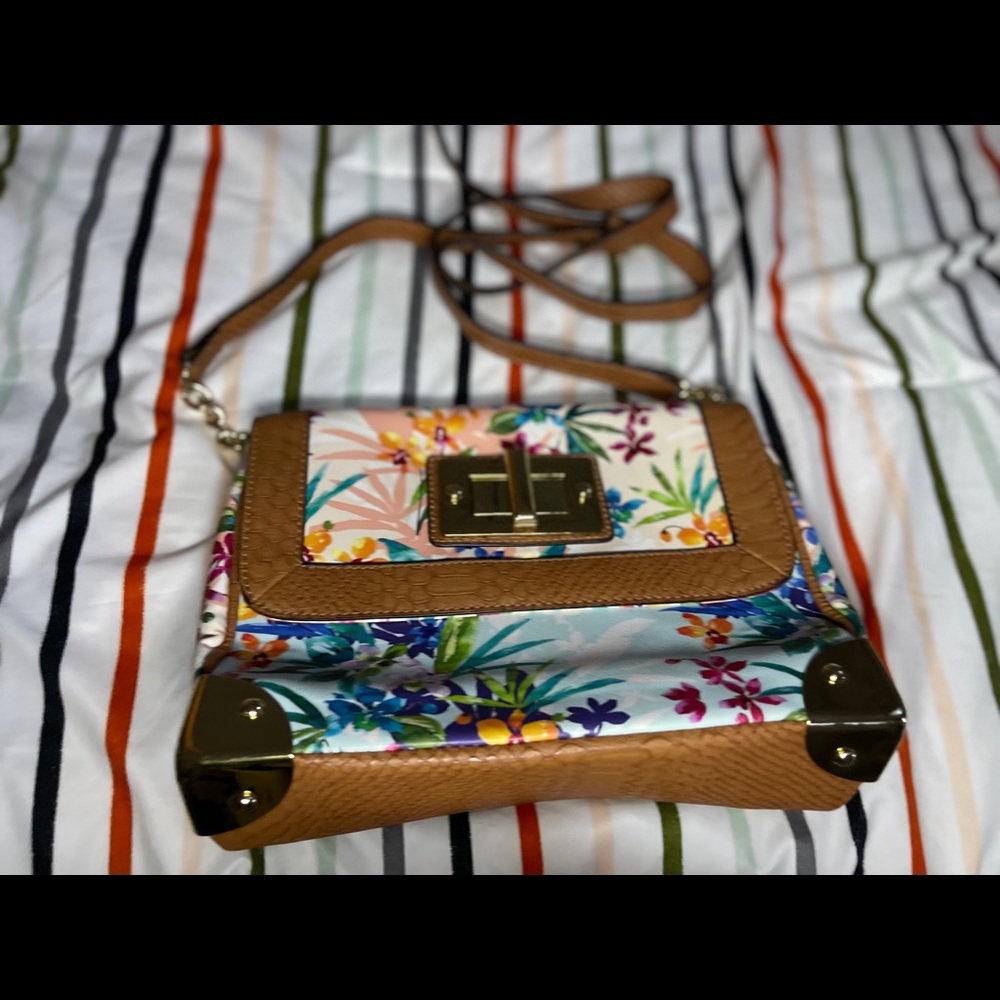 Aldo crossbody tropical handbag